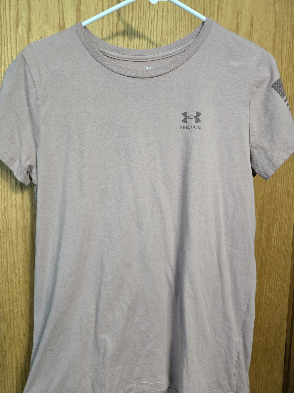 Under Armour Women's Freedom Short Sleeve Tee - Light Mauve